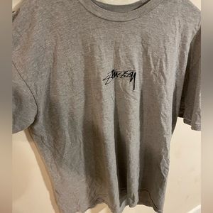 Gray stussy shirt men’s XL